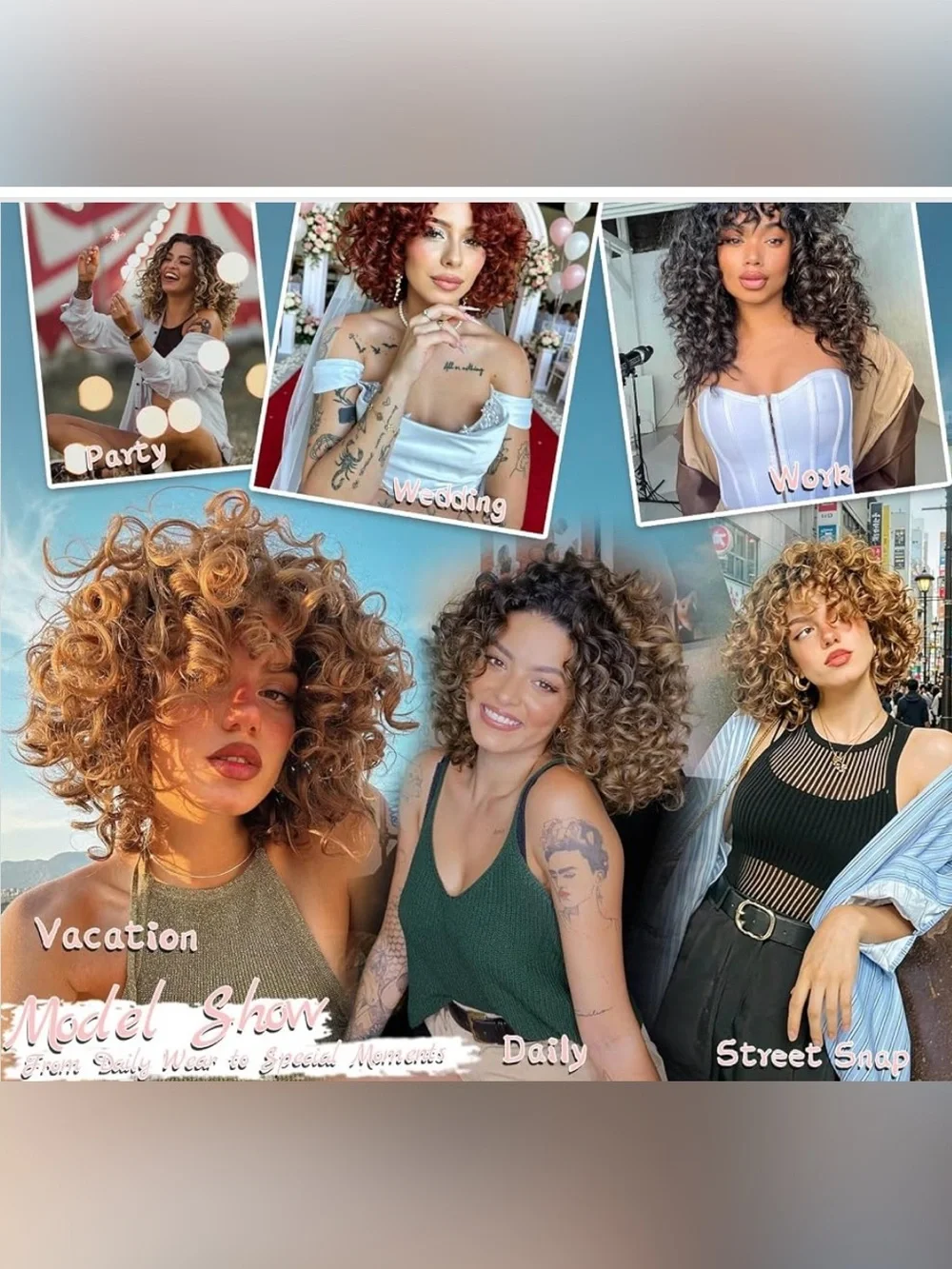 Pre-Twisted Gogo Curly Crochet Hair 8” - 8 Packs 1B